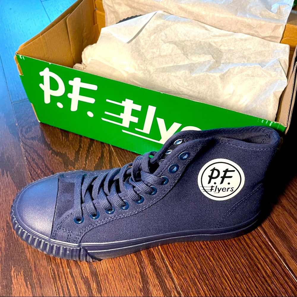 Navy High Top P.F. Flyers Sneaker